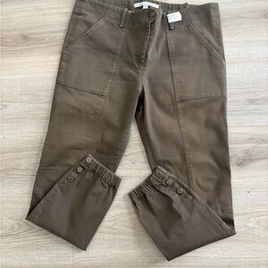 Veronica Beard| Cargo Field| Crop Pants